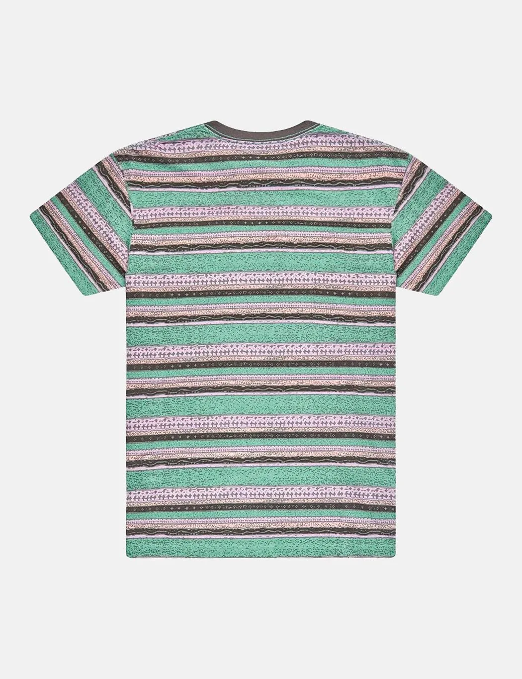 Deus Ex Machina Sunrise T-Shirt (Stripe) - Phantom Combo