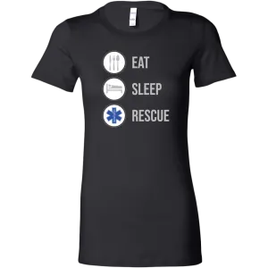 Eat Sleep Rescue EMT Women's T-shirt