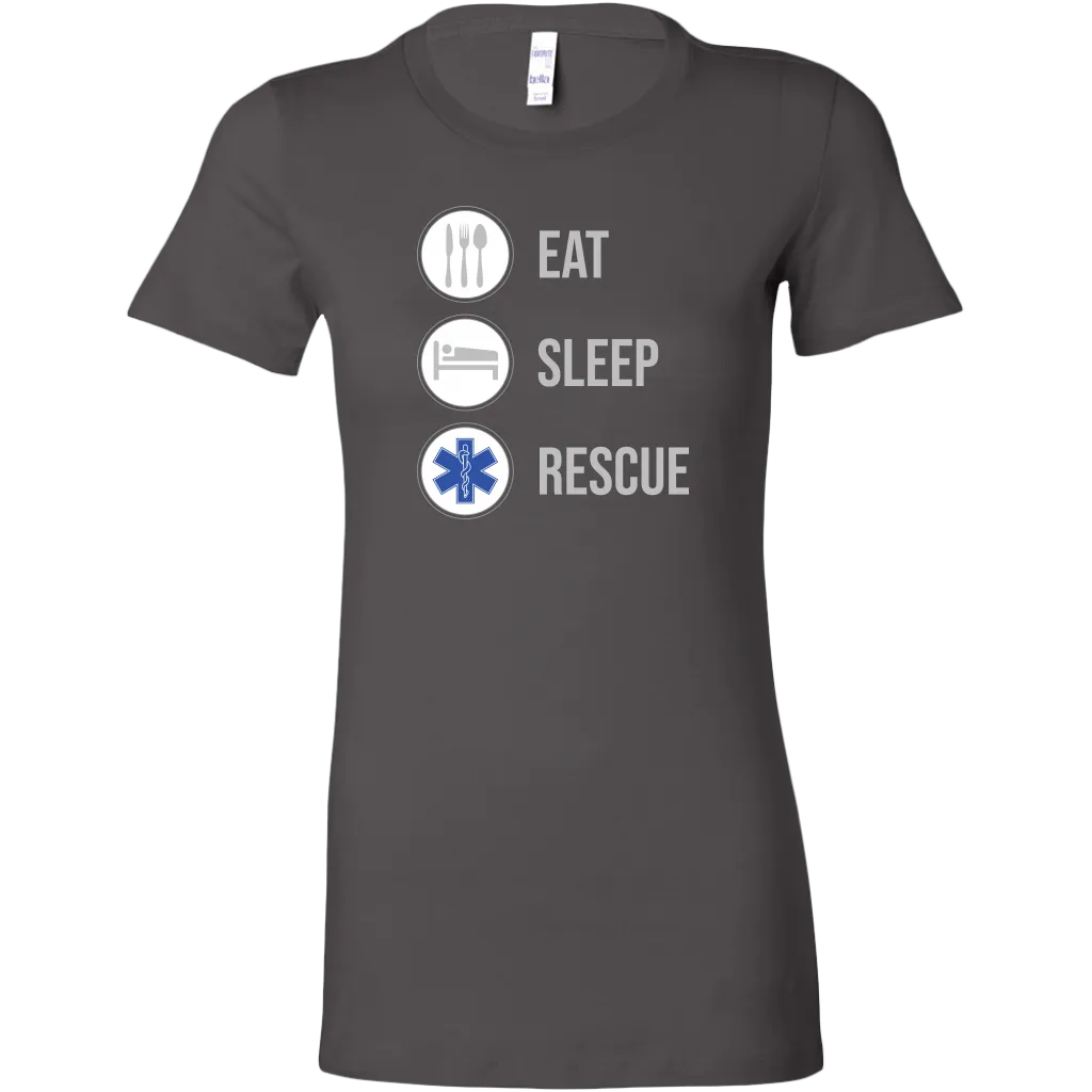 Eat Sleep Rescue EMT Women's T-shirt