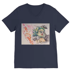 Explore Premium V-Neck T-Shirt