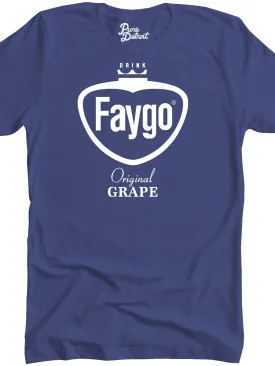 Faygo Retro Logo Premium Unisex T-shirt - Original Grape