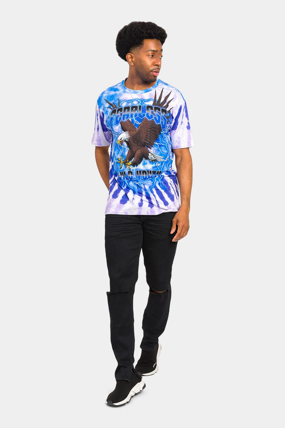 Fearless Wild Youth Tie Dye T-Shirt