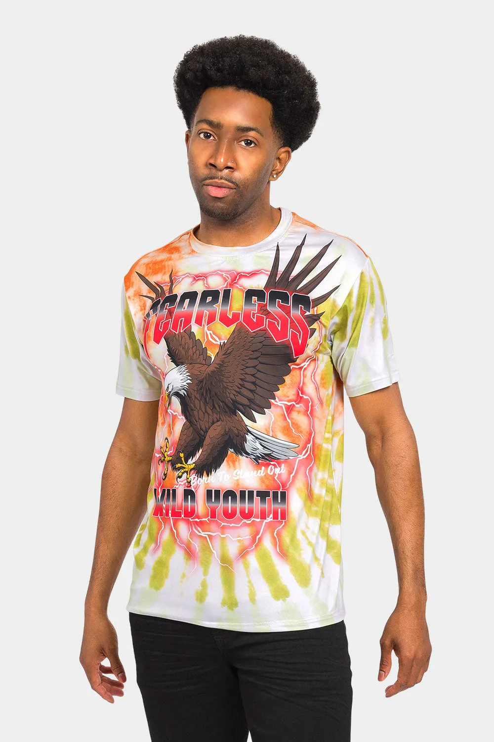Fearless Wild Youth Tie Dye T-Shirt