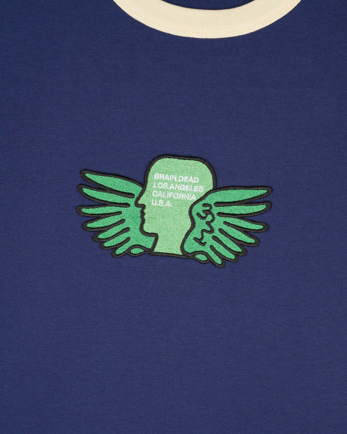 Flyers Ringer T-Shirt - Navy
