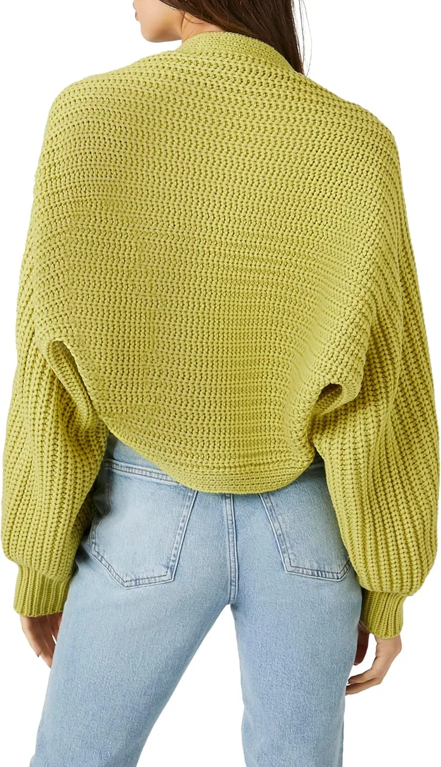 Forever 21 Women's Batwing Open-Front Cardigan Sweater