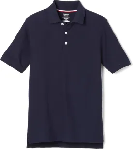 French Toast Men's Short Sleeve Pique Polo T-Shirt
