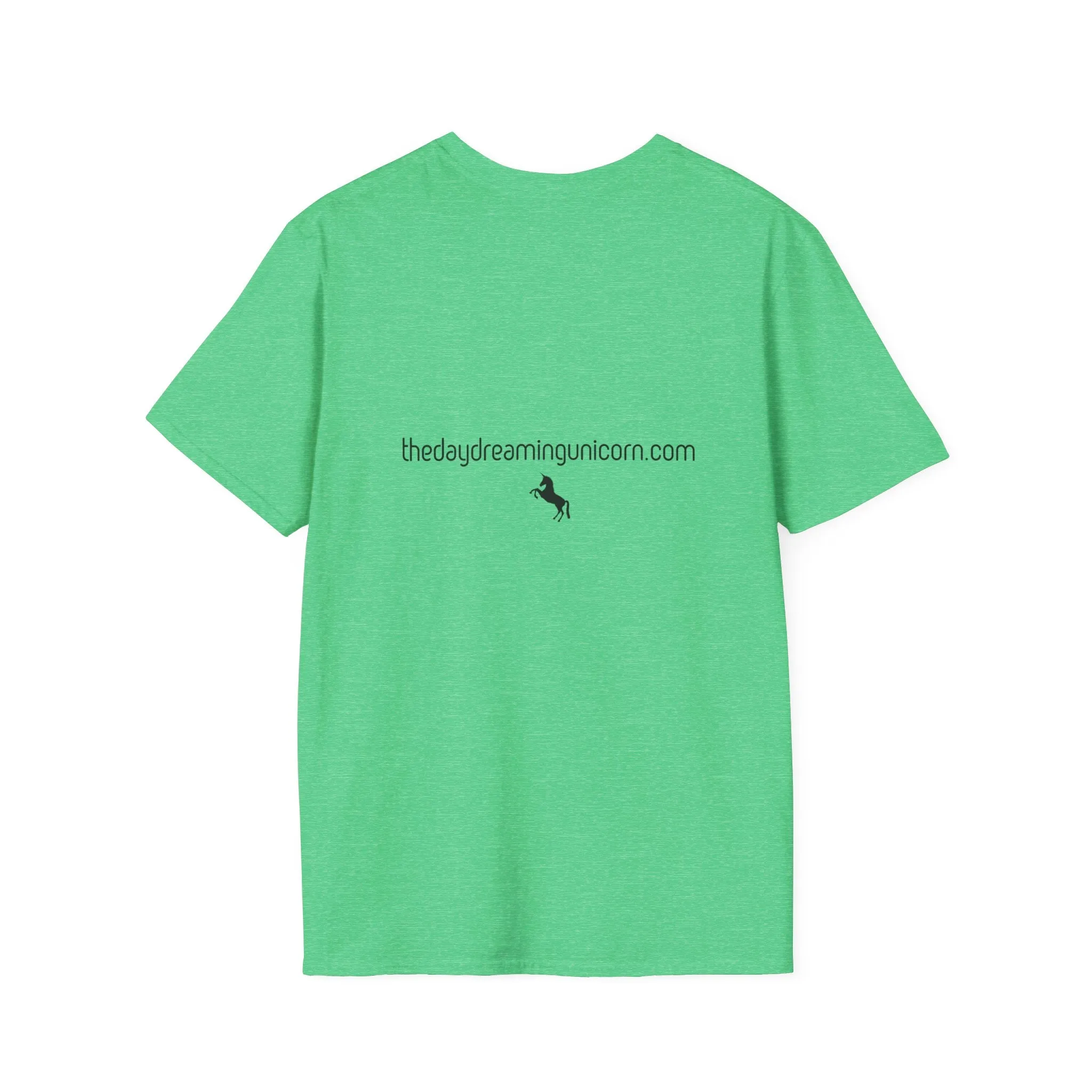 Frog with coffee Unisex Softstyle T-Shirt