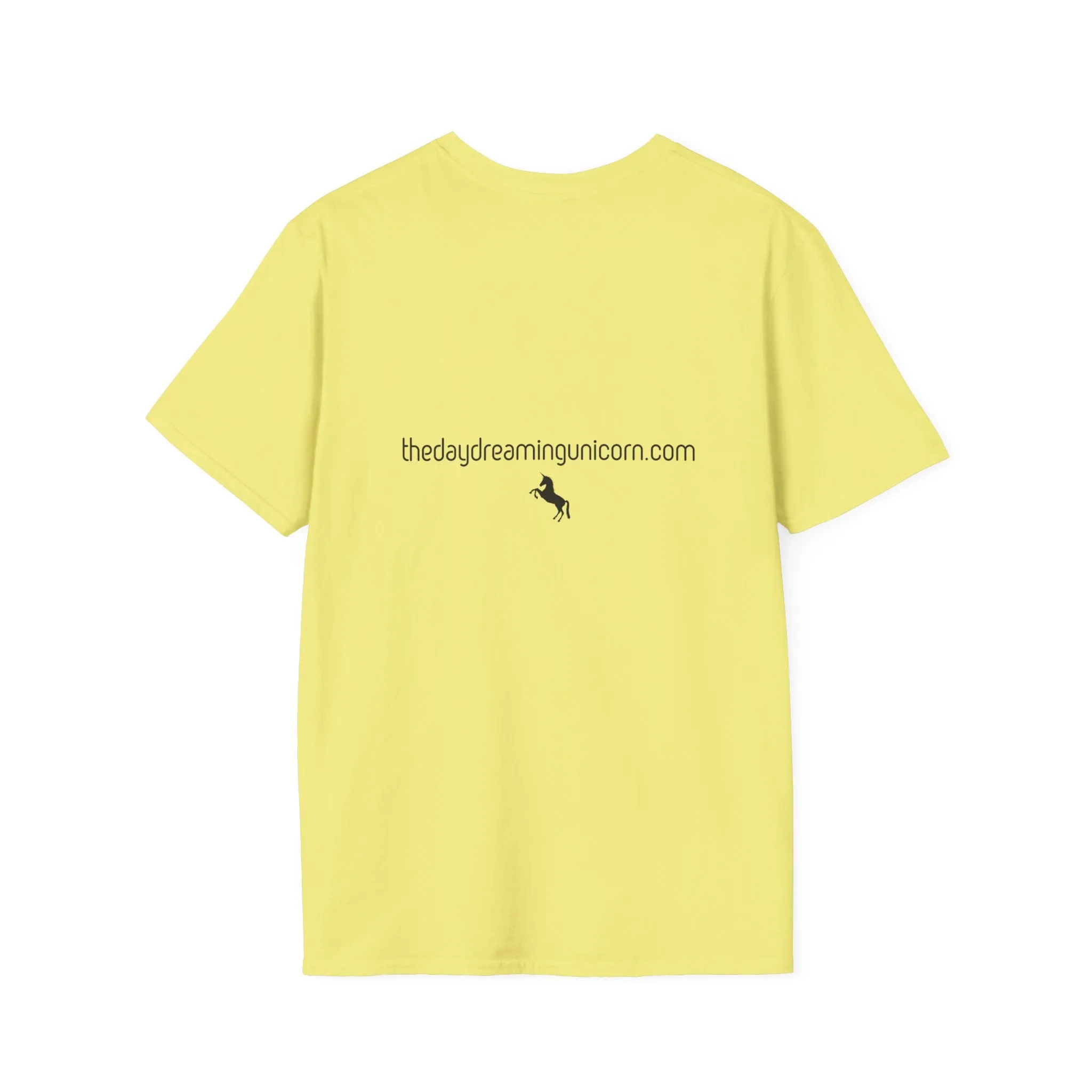 Frog with coffee Unisex Softstyle T-Shirt
