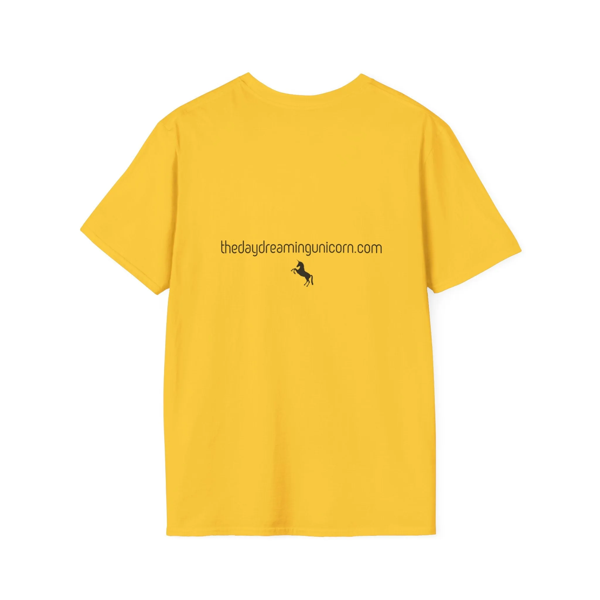 Frog with coffee Unisex Softstyle T-Shirt