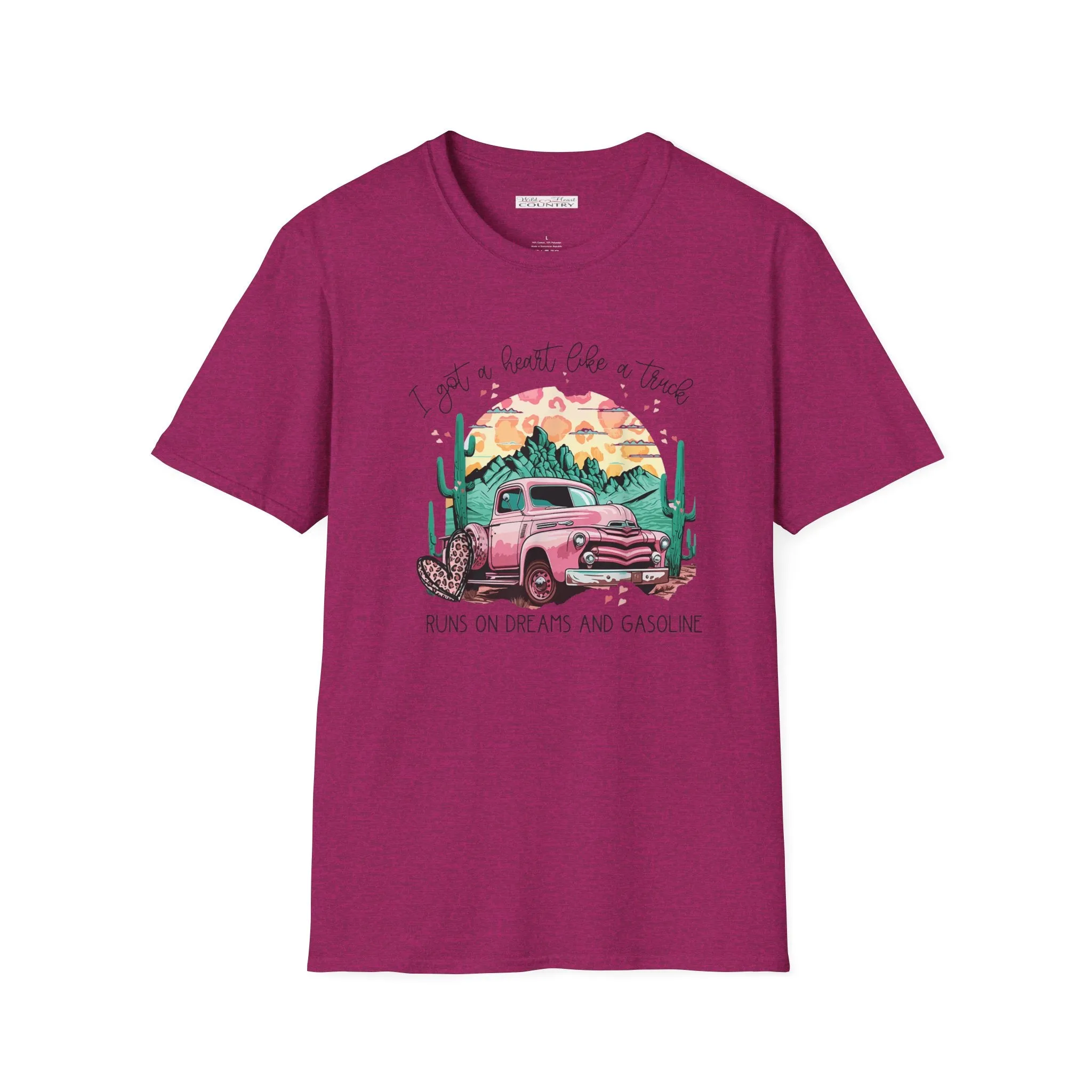 Heart like a truck T-Shirt, Festival Tshirt, Concert Tee, Country Music Shirt