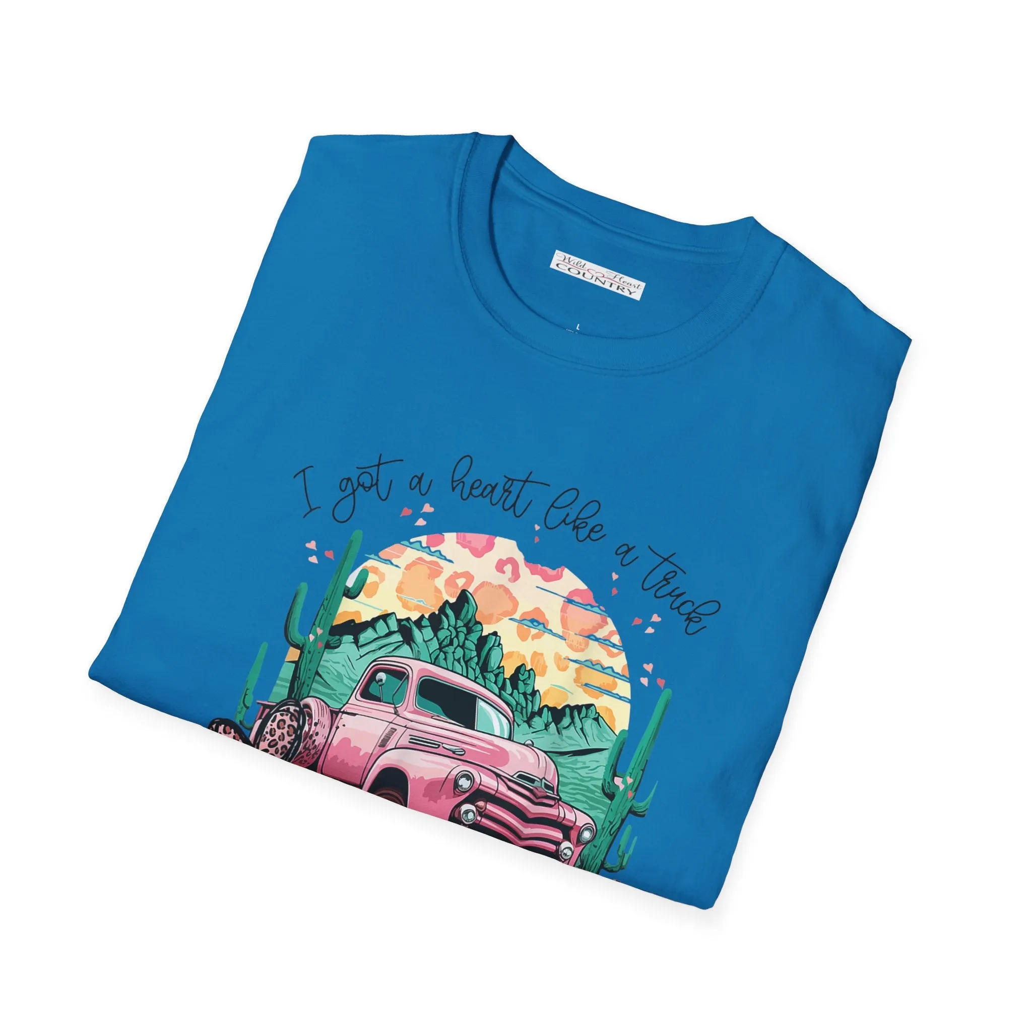 Heart like a truck T-Shirt, Festival Tshirt, Concert Tee, Country Music Shirt