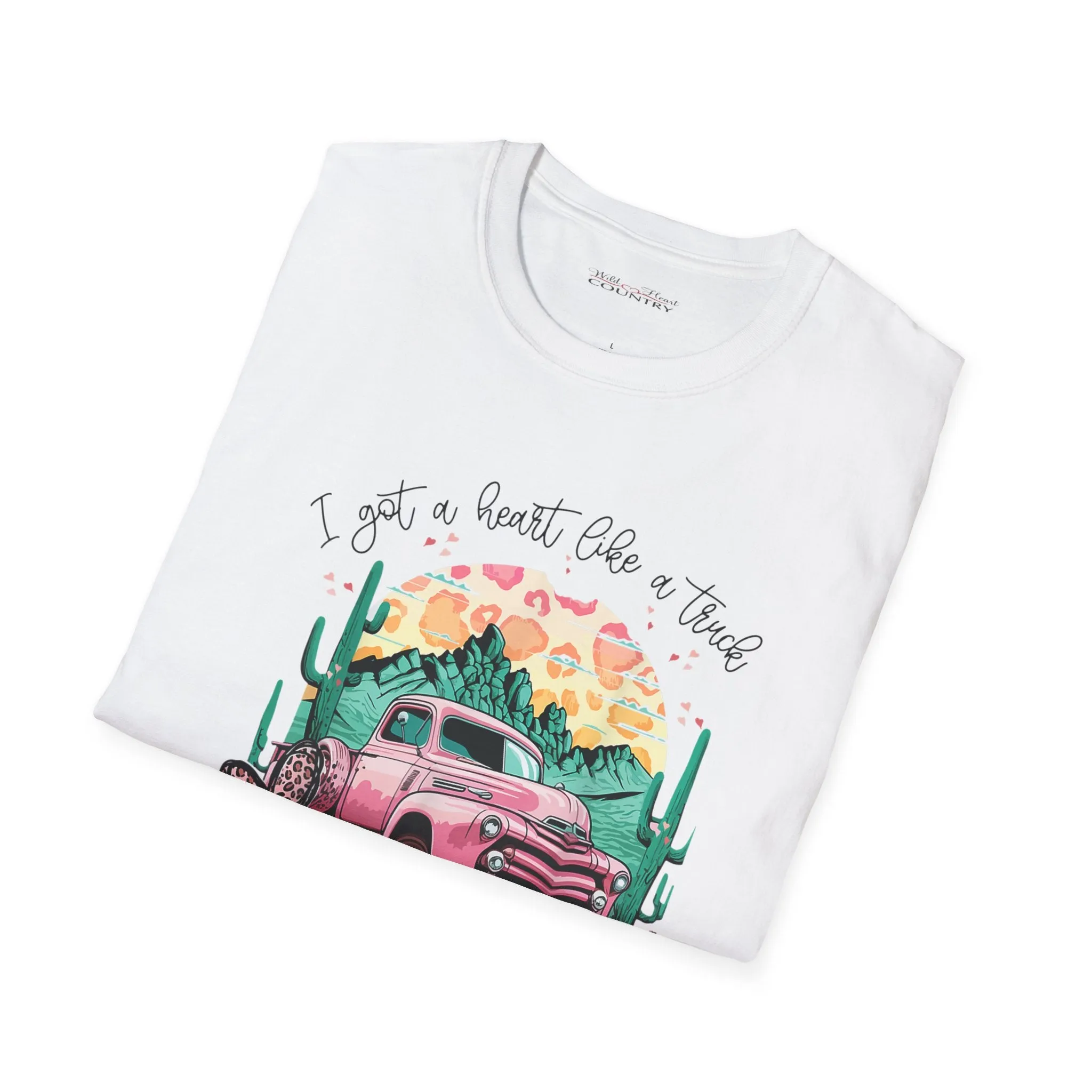 Heart like a truck T-Shirt, Festival Tshirt, Concert Tee, Country Music Shirt