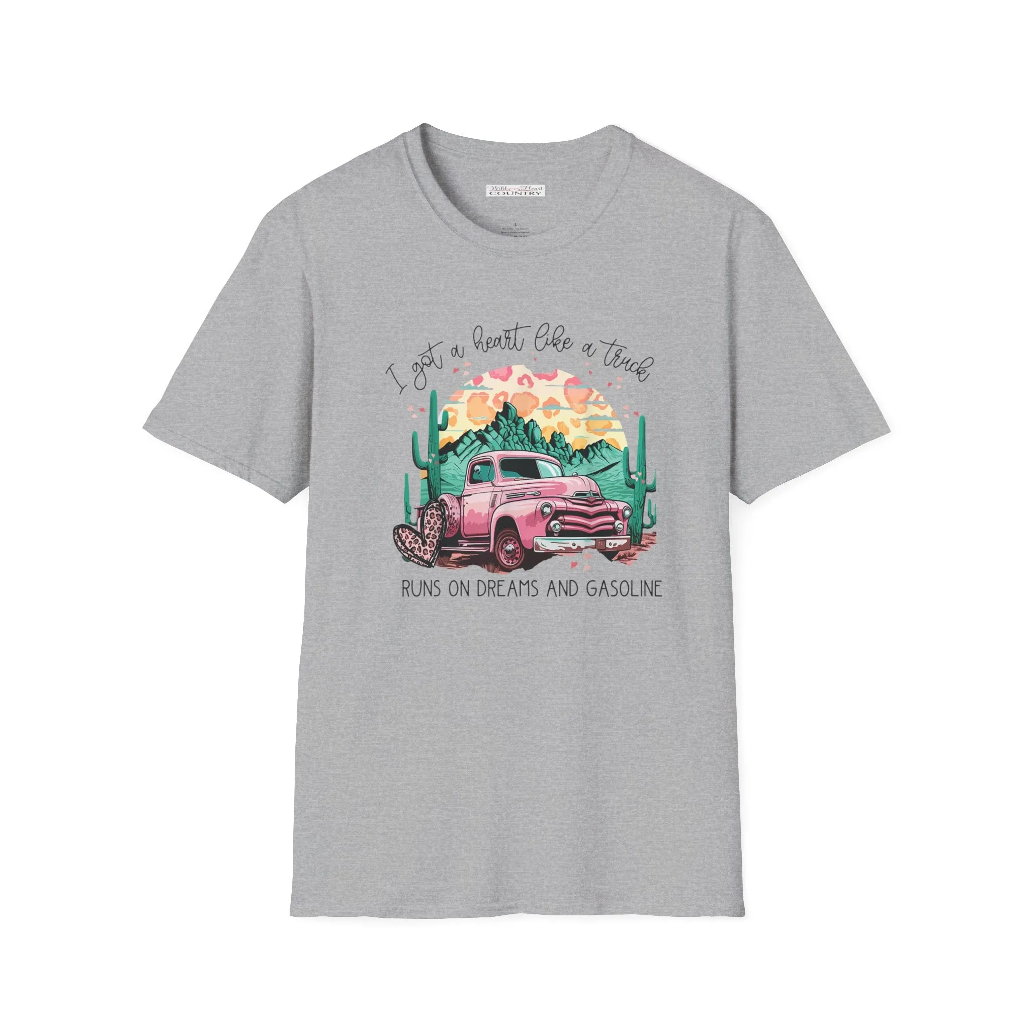 Heart like a truck T-Shirt, Festival Tshirt, Concert Tee, Country Music Shirt