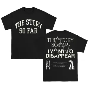 I Want To Disappear (Tracklist) Black - Tee