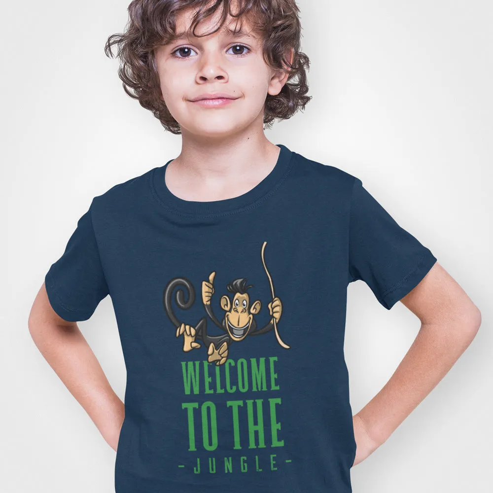 Kids Boys Welcome To The Jungle T-Shirt