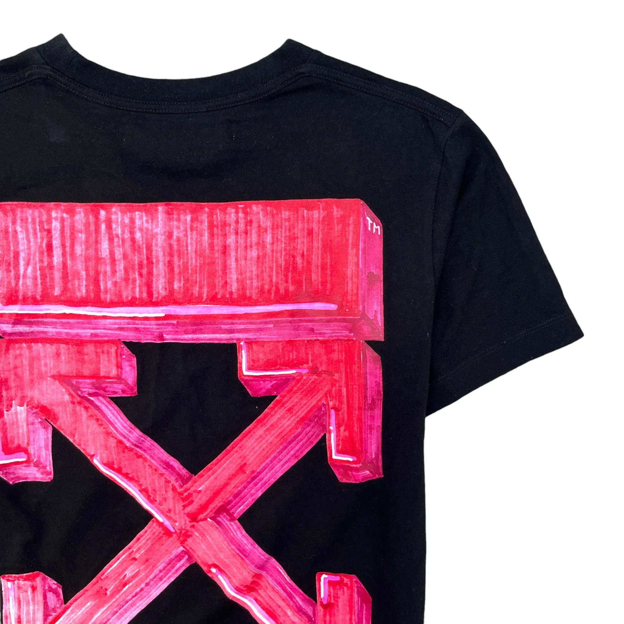 Men's Arrow Logo T-Shirt Black Size M