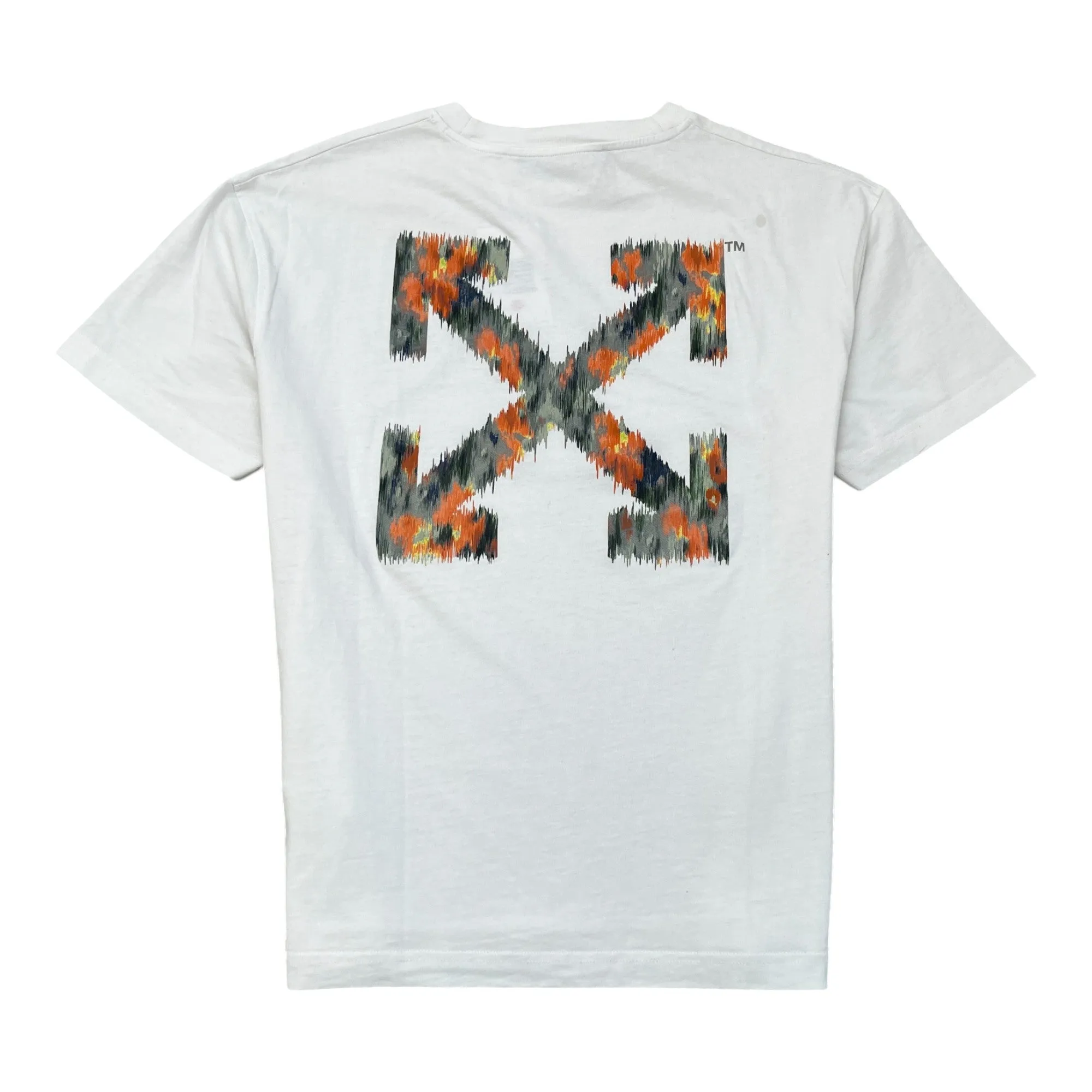 Men's Arrow Logo T-Shirt White Size L