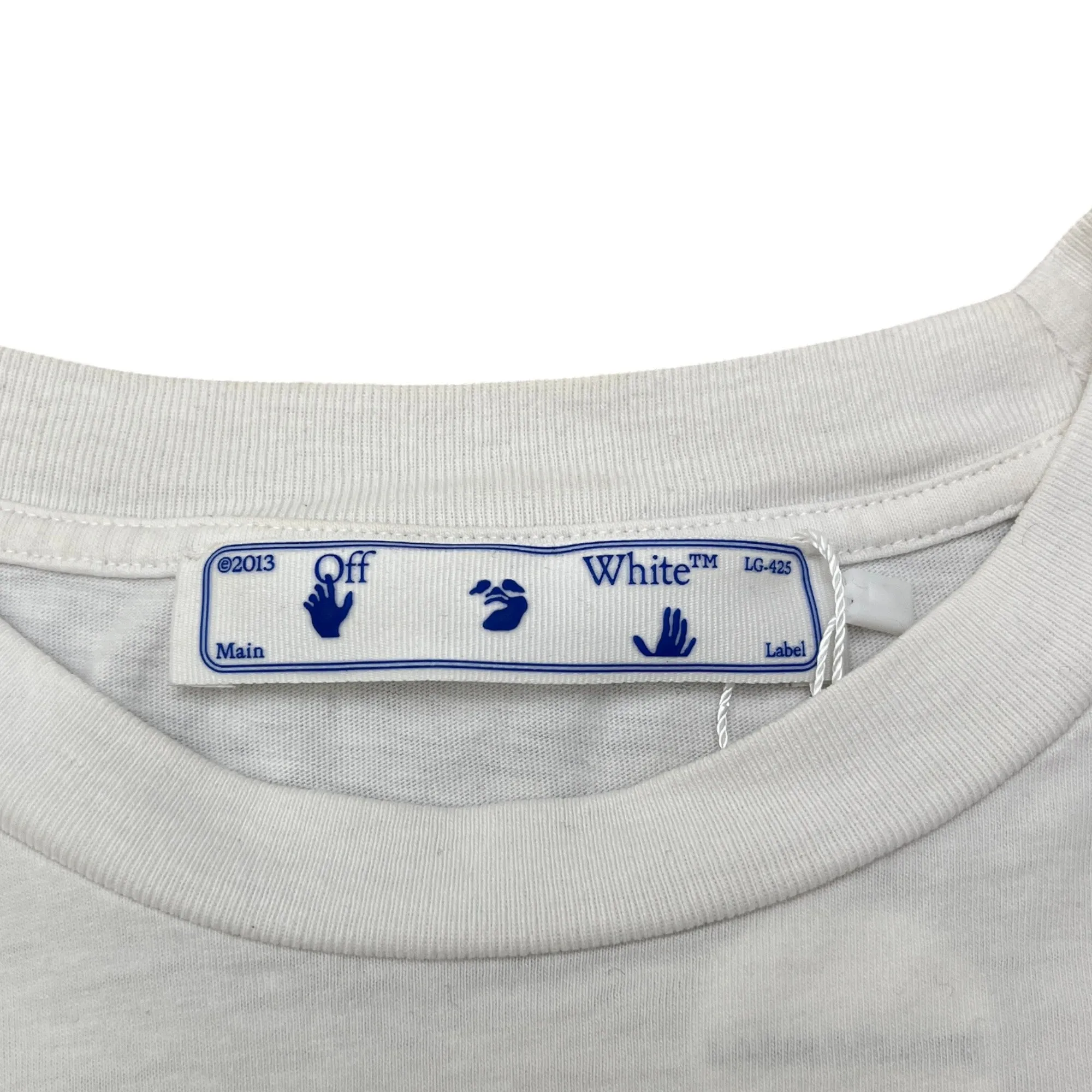 Men's Arrow Logo T-Shirt White Size L