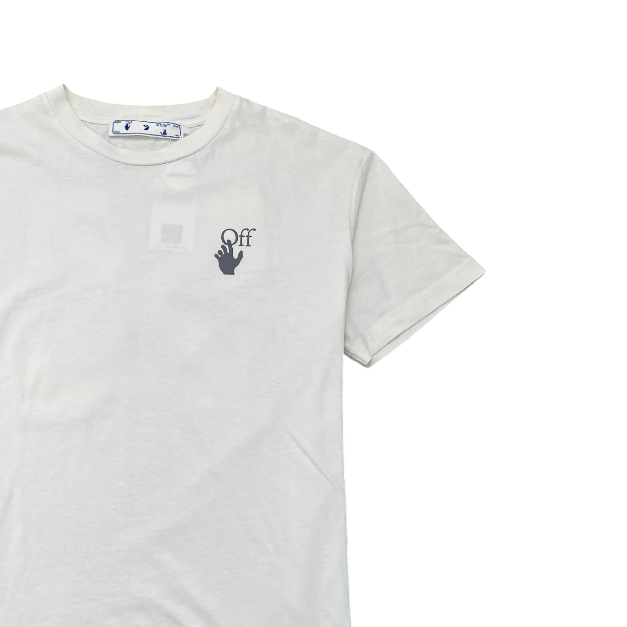 Men's Arrow Logo T-Shirt White Size L