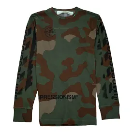Men's Arrows Long Sleeve T-Shirt Khaki Size M