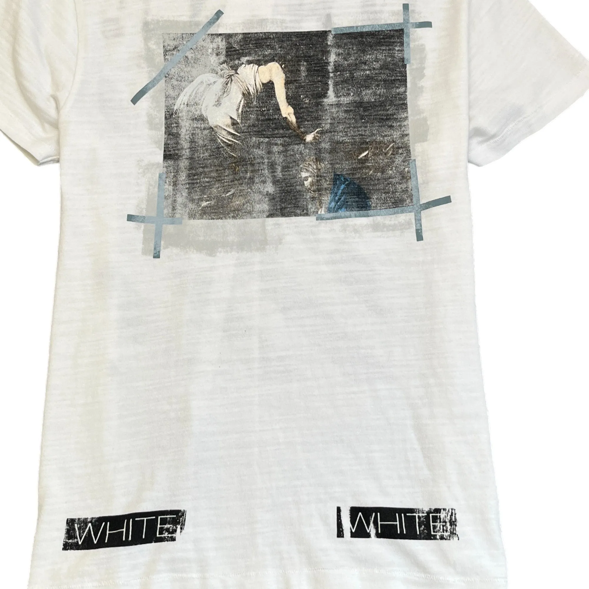 Men's Caravaggio T-Shirt White Size S