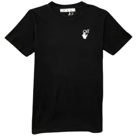Men's Degradé Arrows Logo T-Shirt Black Size L