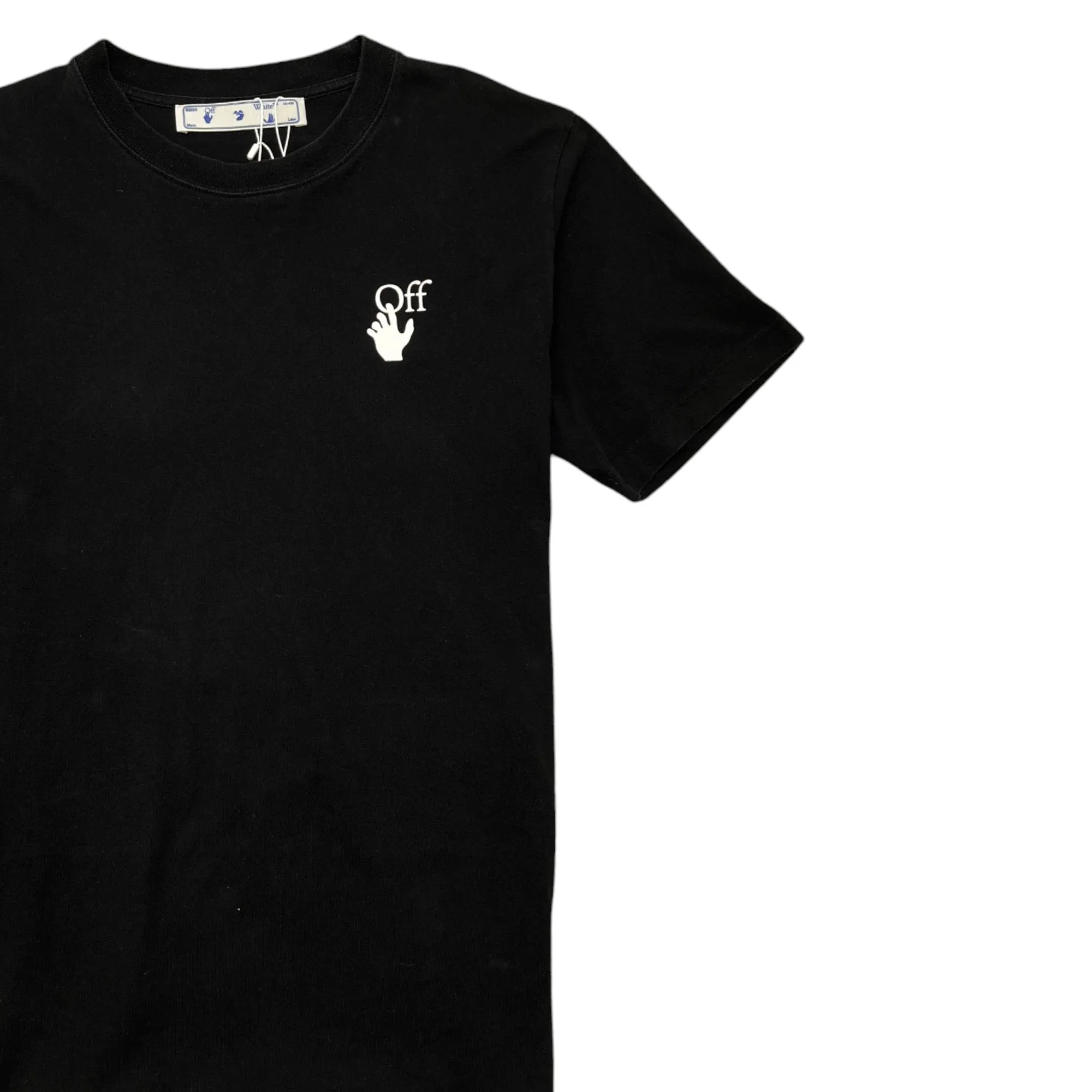 Men's Degradé Arrows Logo T-Shirt Black Size L