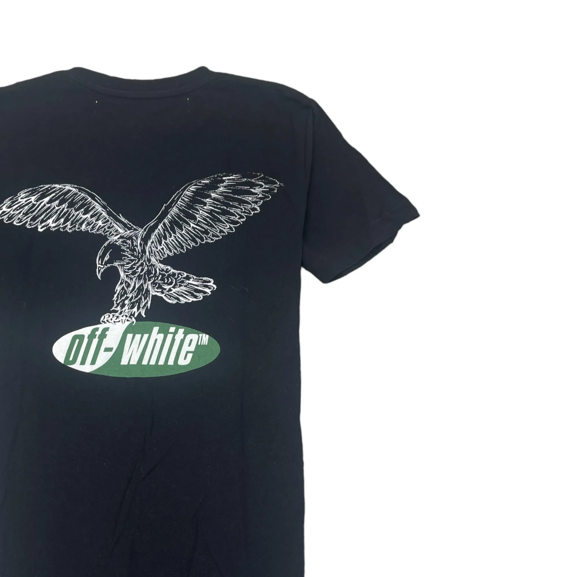Men's Eagle Logo T-Shirt Black Size XS