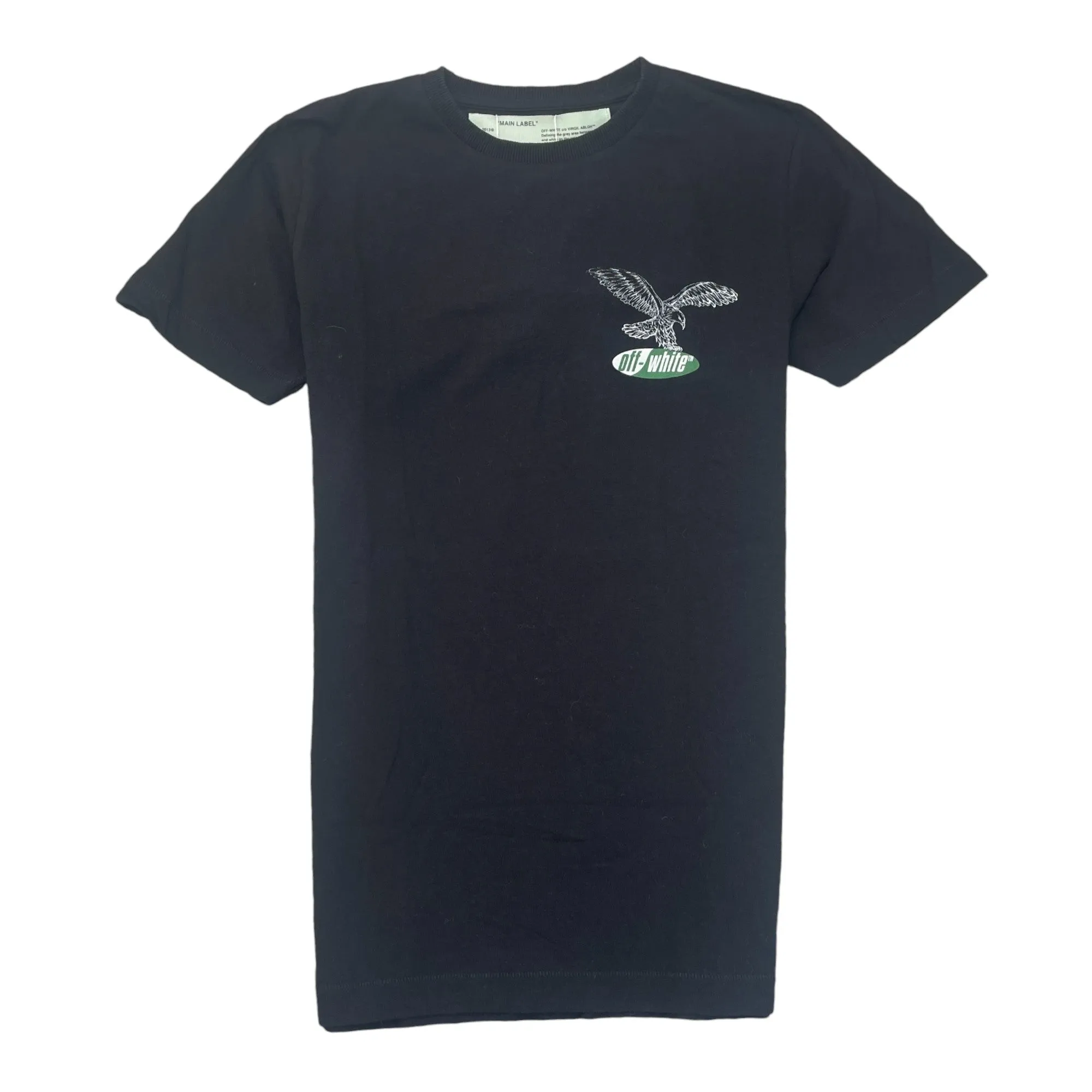 Men's Eagle Logo T-Shirt Black Size XS