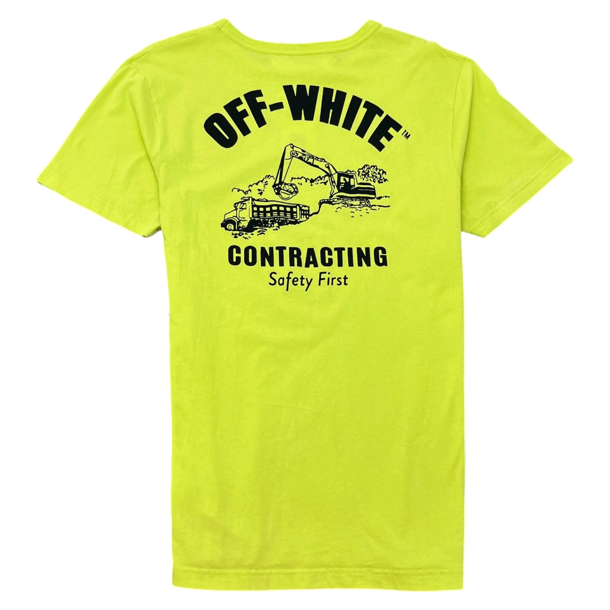 Men's Logo T-Shirt Green Size XXL