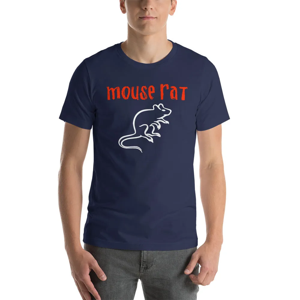 Mouse Rat Front/Back Design - T-Shirt