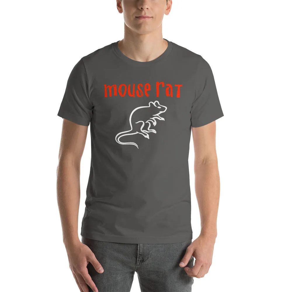 Mouse Rat Front/Back Design - T-Shirt