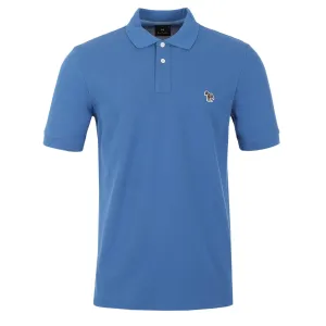 Paul Smith Zebra Badge Polo Shirt in Blue