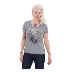 Queen Kerosin - Speed Up - T-shirt - Grey