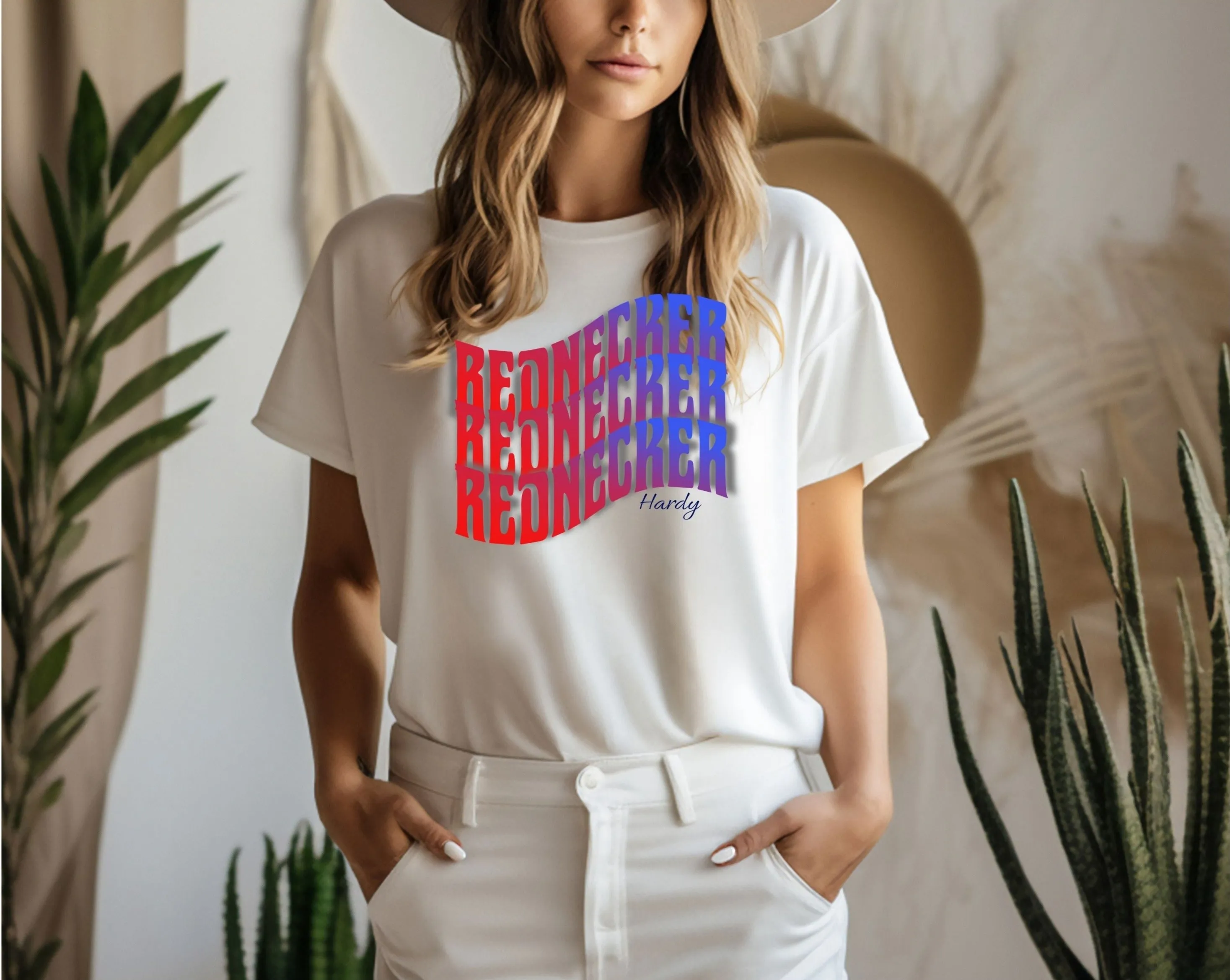 Rednecker inspired by Hardy T-Shirt, Country T-Shirt, Casual T-Shirt, Rednecker T-Shirt