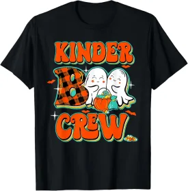 Retro Kinder boo crew Halloween Costume Kindergarten kids T-Shirt