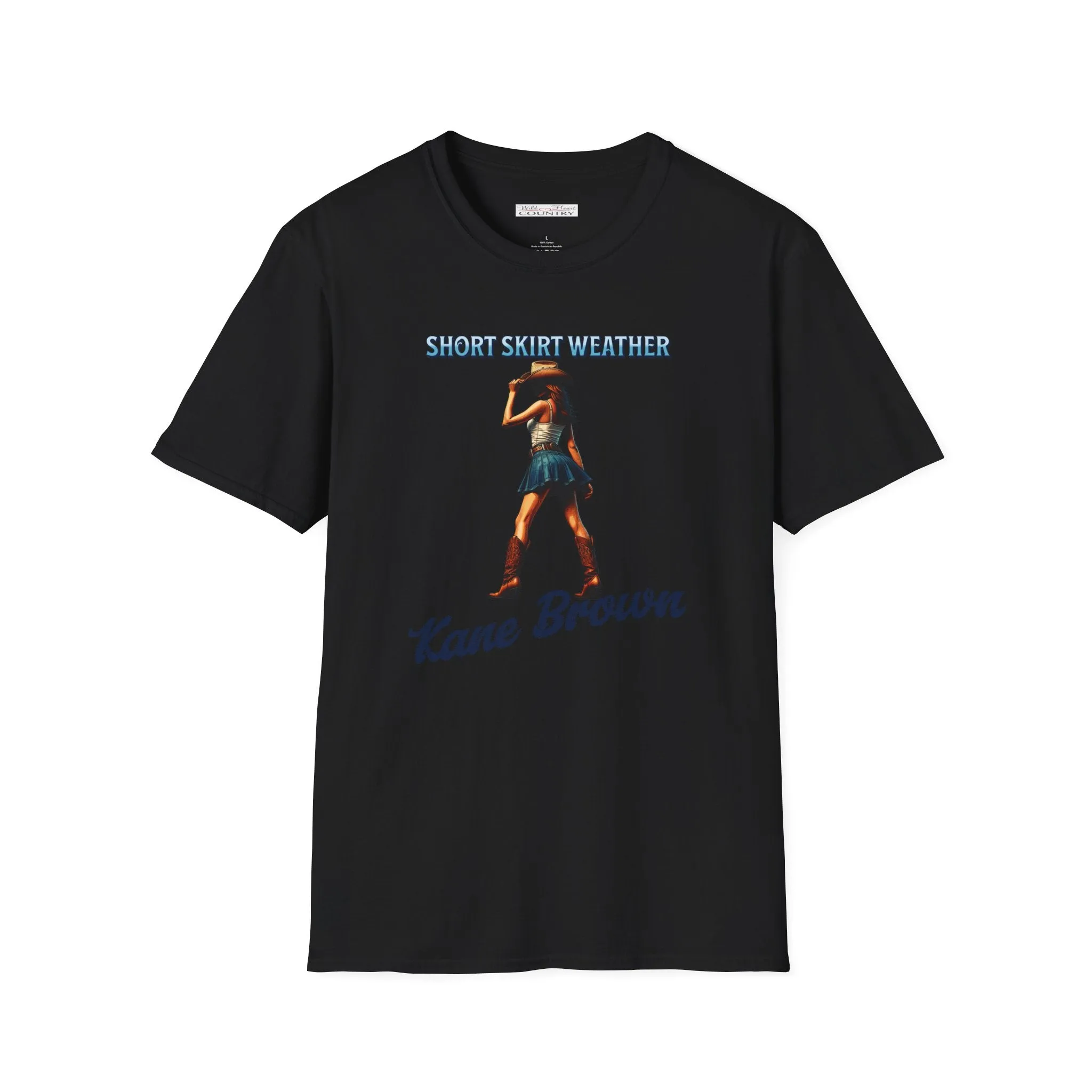 Short Skirt Weather T Shirt, Country Shirt, Tour Shirt, Festival Tee, Western T-shirt, Music Shirt, Concert T Shirt,