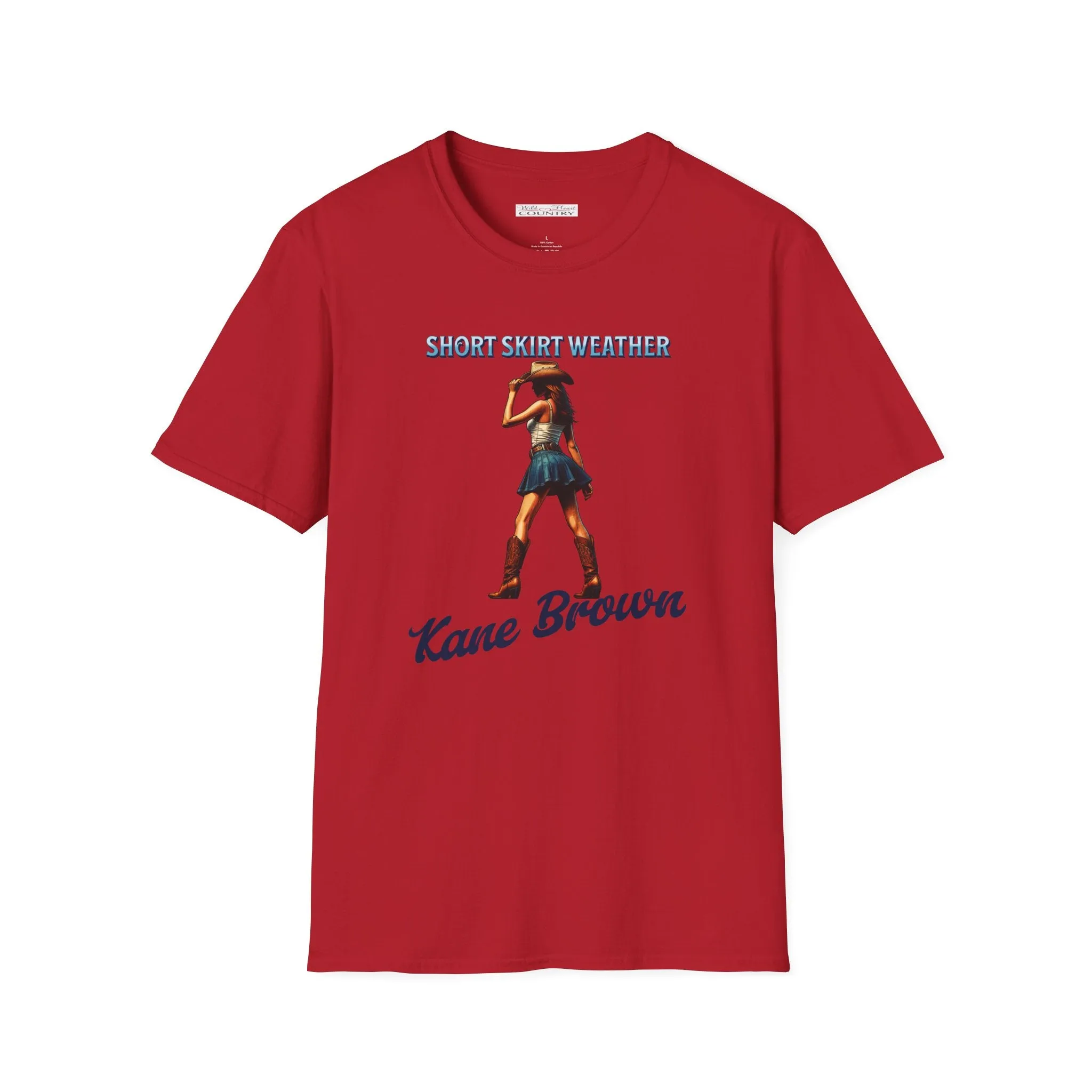 Short Skirt Weather T Shirt, Country Shirt, Tour Shirt, Festival Tee, Western T-shirt, Music Shirt, Concert T Shirt,