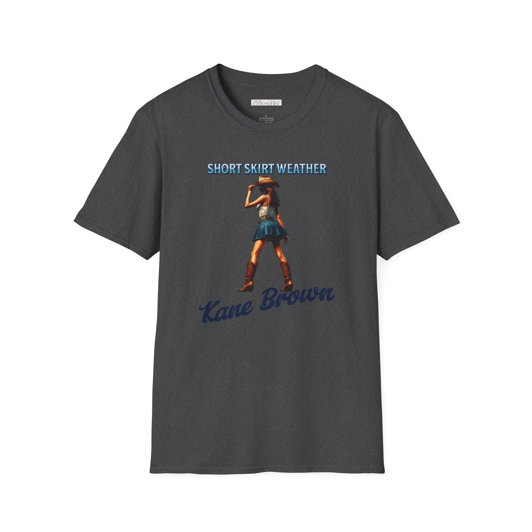 Short Skirt Weather T Shirt, Country Shirt, Tour Shirt, Festival Tee, Western T-shirt, Music Shirt, Concert T Shirt,