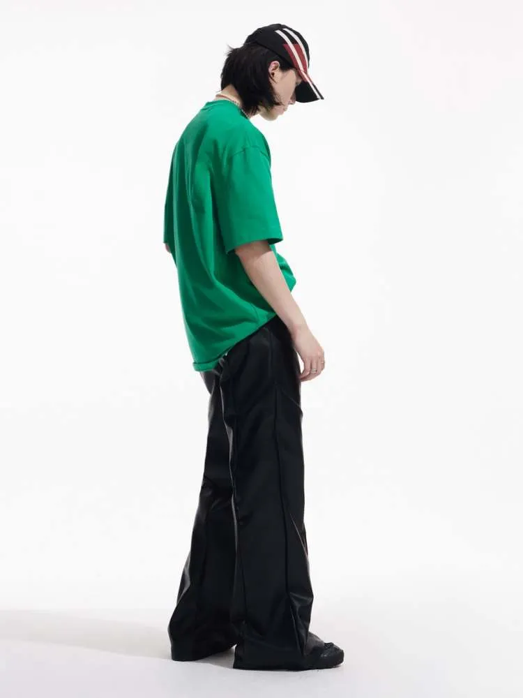 Solid Color Cotton Round Neck T-shirt【s0000006728】