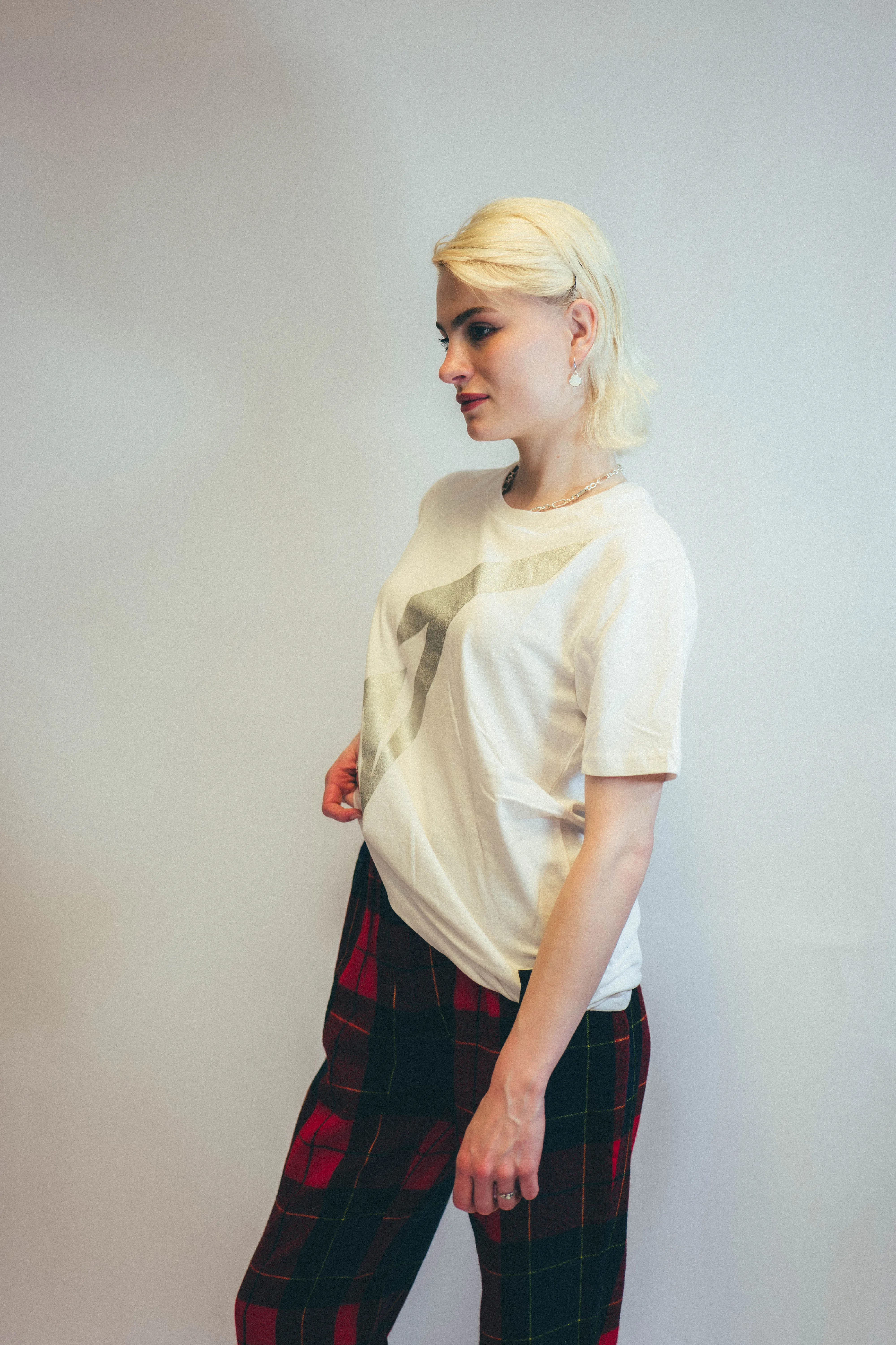Solid ST Logo Tee - White
