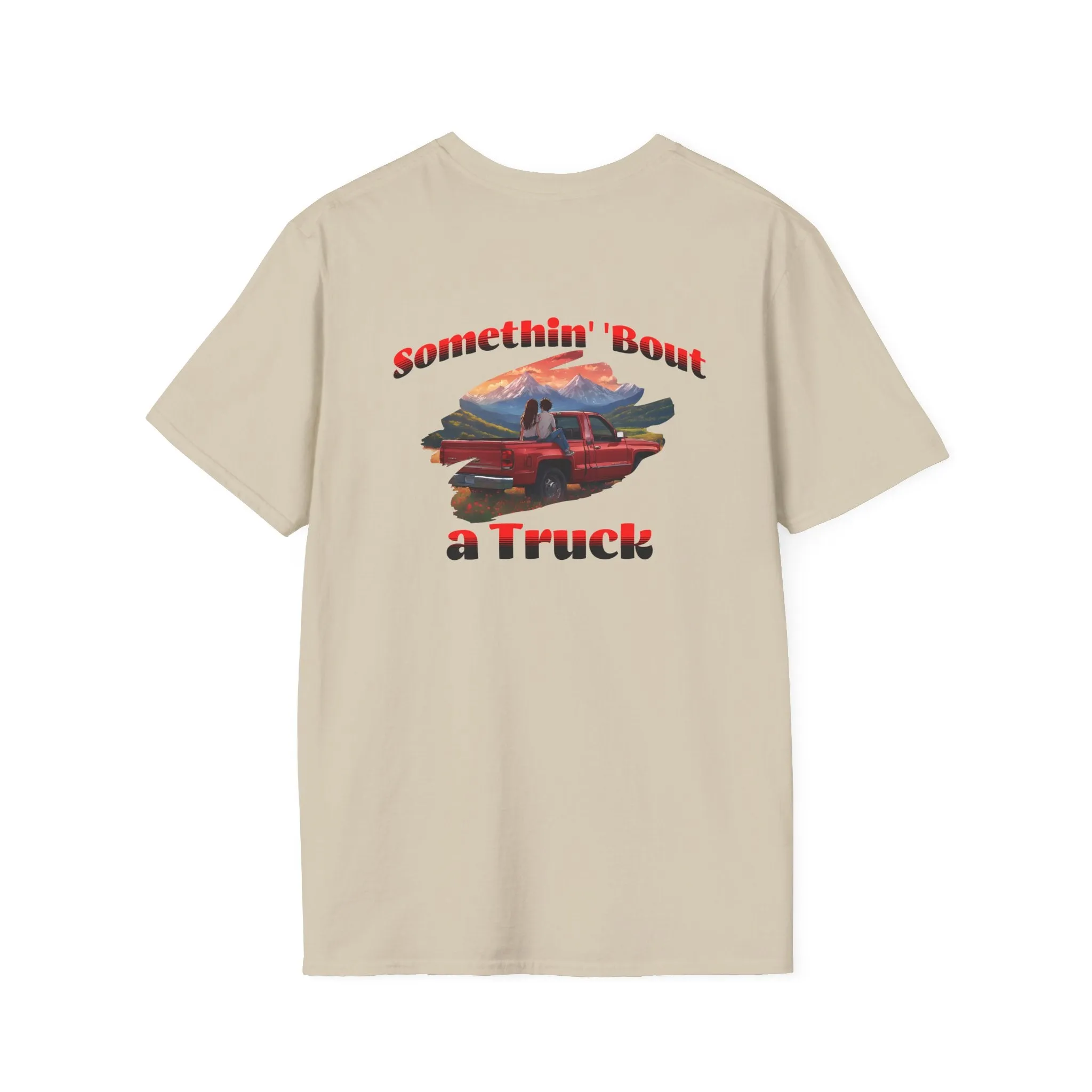 Somethin' 'Bout a Truck song inspired T-Shirt, Country T-Shirt, Cowboy T-Shirt, Casual T-Shirt, Tour T-Shirt, Festival Tee