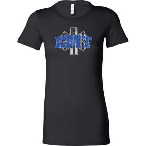Star of Life EKG Heartbeat Line EMT Women's T-shirt