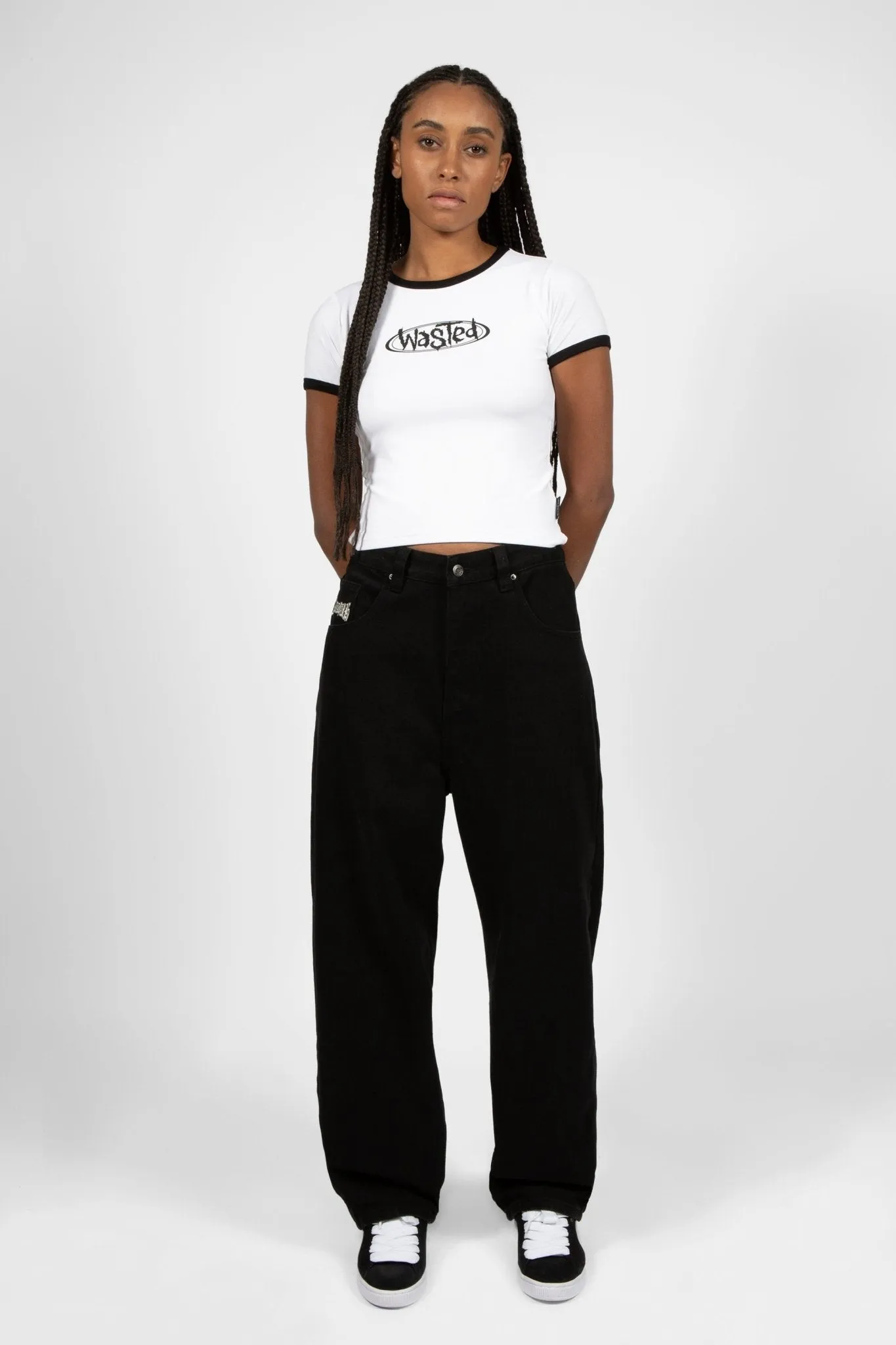 T-shirt Ringer Negative