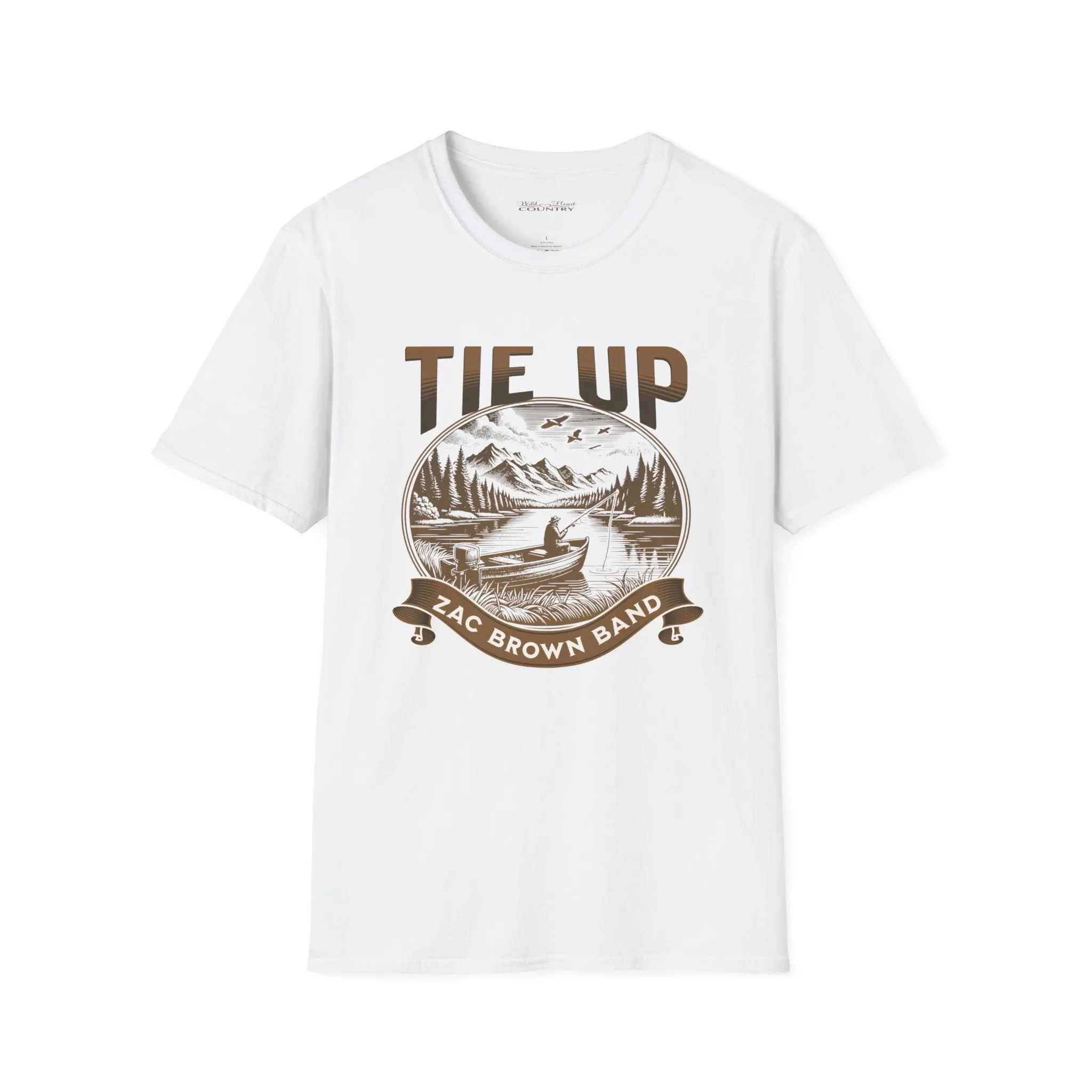 Tie Up T-Shirt, Country Shirt, Tour Shirt, Festival Tee, Western T-shirt, Concert T Shirt