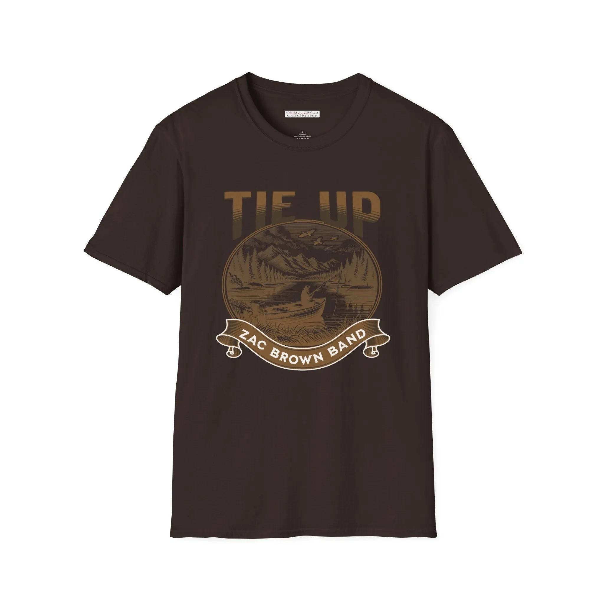 Tie Up T-Shirt, Country Shirt, Tour Shirt, Festival Tee, Western T-shirt, Concert T Shirt