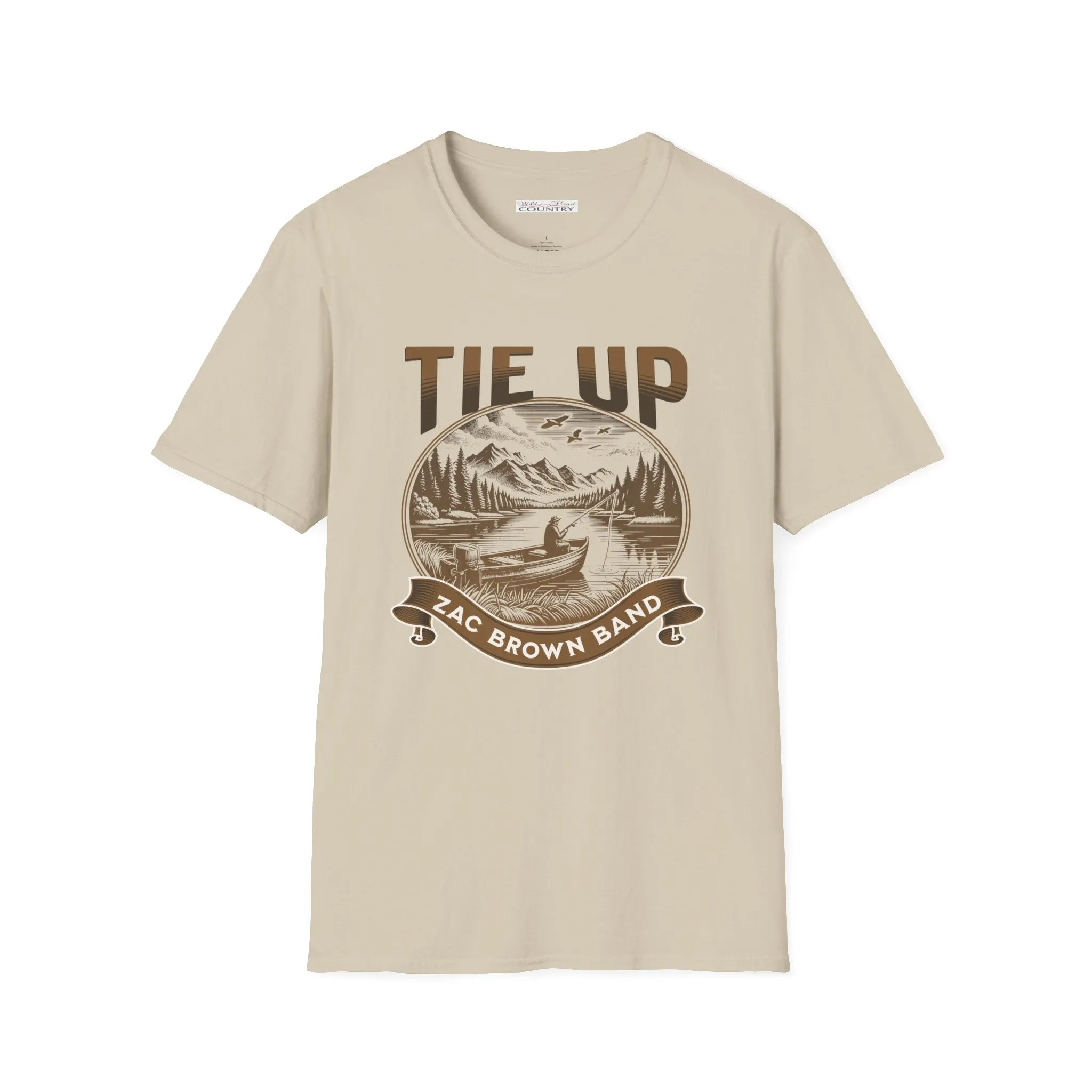 Tie Up T-Shirt, Country Shirt, Tour Shirt, Festival Tee, Western T-shirt, Concert T Shirt