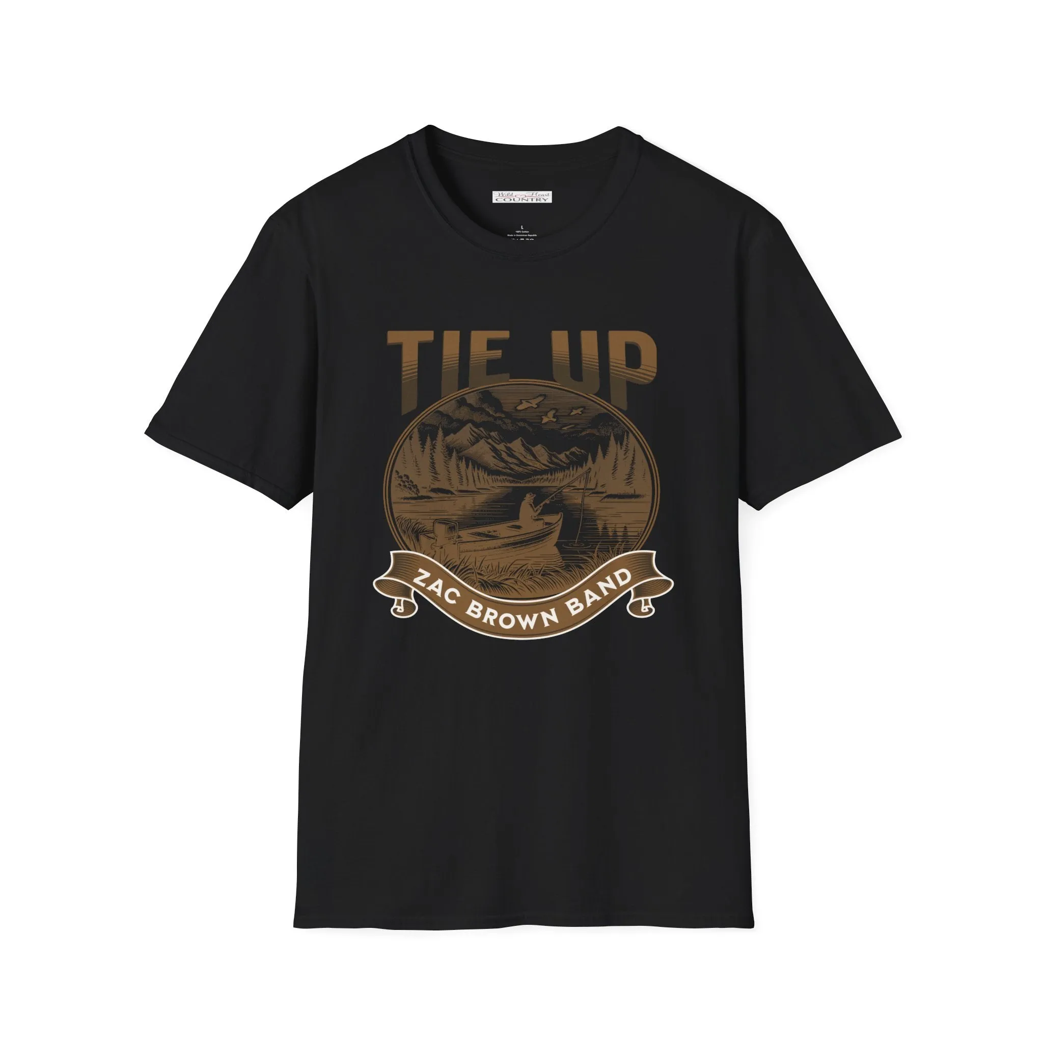 Tie Up T-Shirt, Country Shirt, Tour Shirt, Festival Tee, Western T-shirt, Concert T Shirt