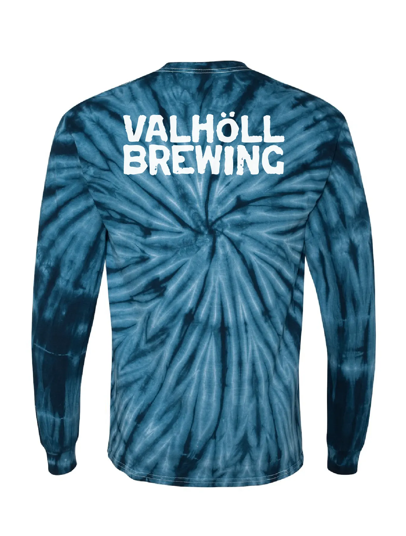 Valhöll Brewing Skullface · Tie-Dye Long Sleeve Tee