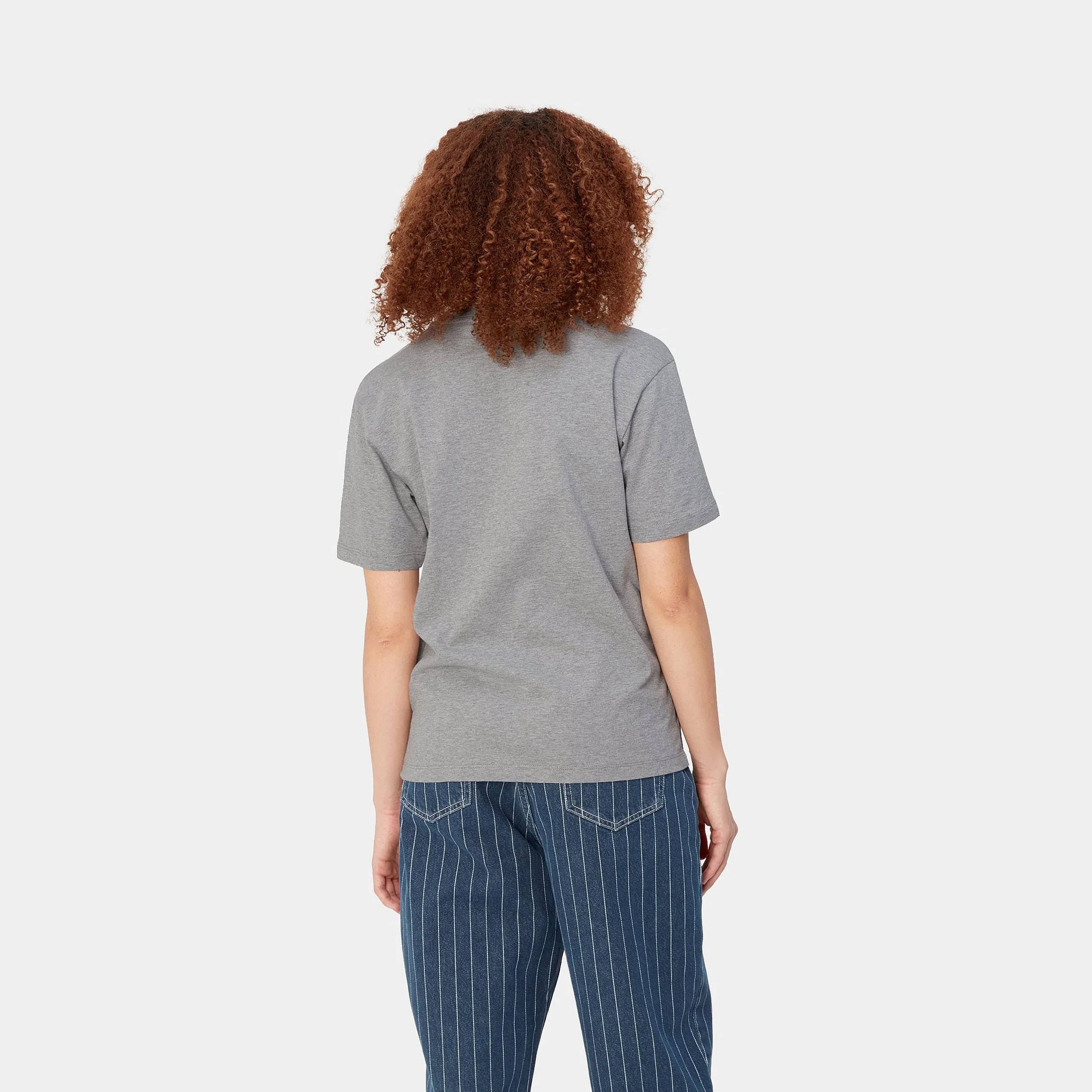 W' POCKET T-SHIRT / CARHARTT WIP / GREY HEATHER
